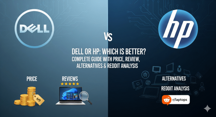 Dell or HP Which is Better? Complete Guide with Price, Review, Alternatives & Reddit Analysis