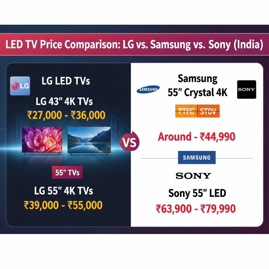 LG LED TV Best Alternatives, Review & Price in India